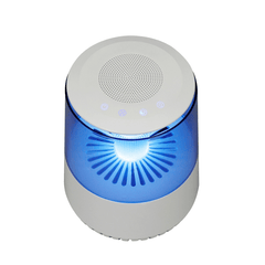 GL-2109 Negative Ion Air Purifier Bluetooth Speaker Removes PM2.5 Toxic Gas 3 Gear Fan Speed Soft Colorful Night Light for Home Car Trendha