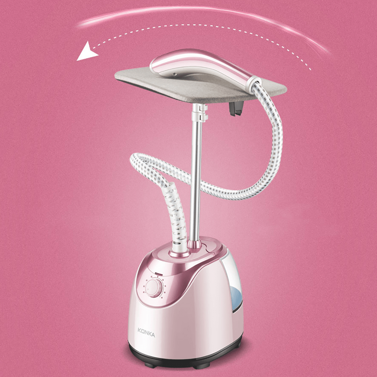 1800W Garment Steamer Household Handheld Ironing Machine Adjustable Vertical Flat Steam Iron Clothes Steamer dylinoshop