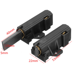 2Pcs Washing Machine Sole Motor Carbon Brushes Sole for Zanussi Electrolux AEG Trendha