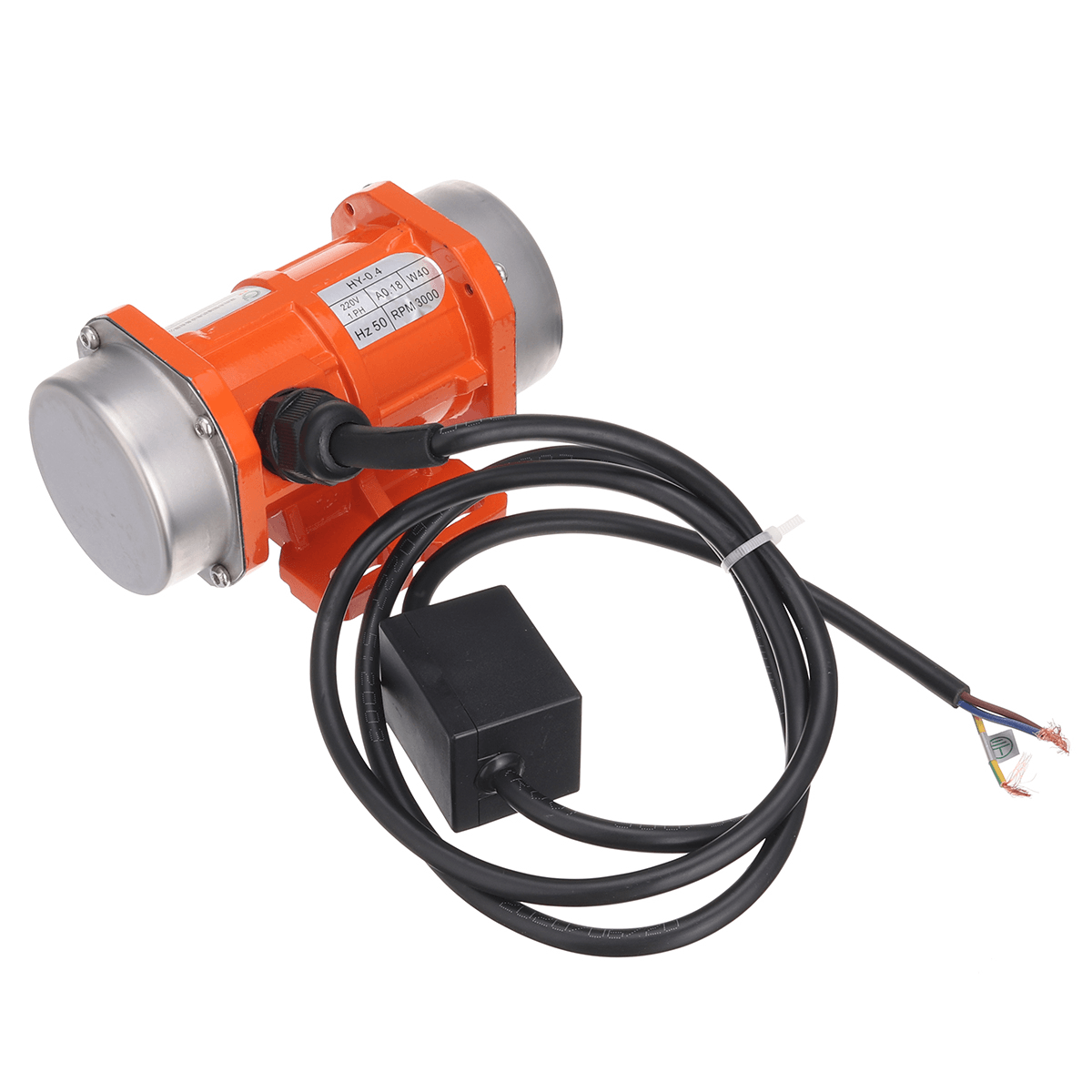 20/40/60W Concrete Vibrator Vibration Motor Single Phase Aluminum Alloy dylinoshop