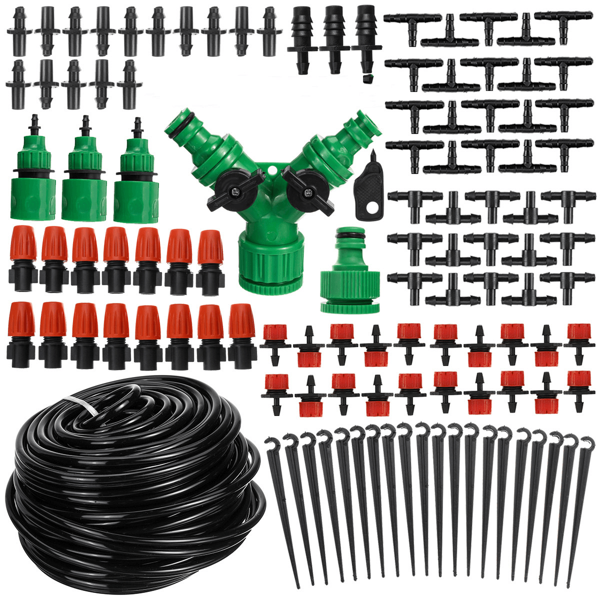 5/10/15/25/30M Automatic Sprinkler DIY Garden Watering Micro Drip Irrigation System Hose Kits dylinoshop