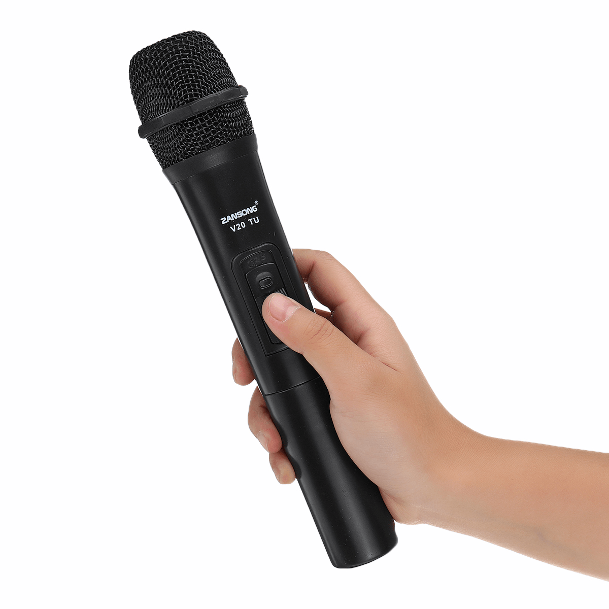 UHF USB 3.5Mm 6.35Mm Wireless Microphone Megaphone Mic with Receiver for Karaoke Speech Loudspeaker Trendha