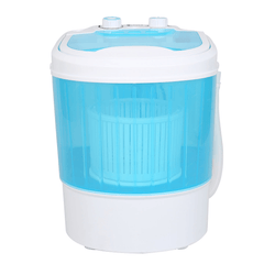 [EU Plug]Loskii LK-WM1 Portable Mini Washing Machine 4.5Kg 220V 300W Low Noise Strong Motivation for Home Apartments Dorms Trendha