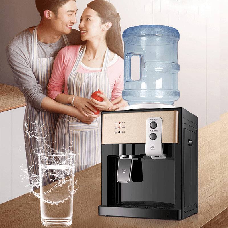 AUGIENB 220V 550W Electric Desktop Water Dispenser Hot and Warm Cold Water Cooler Dispenser Home Office Hotel Use Trendha