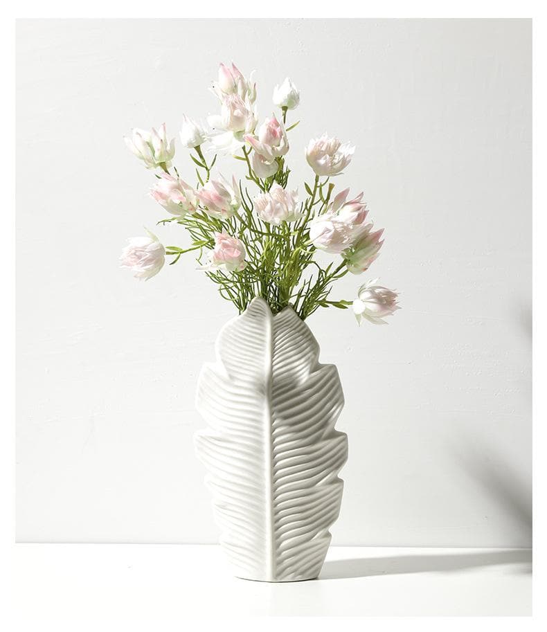 Leaf Shape Vase Feajoy