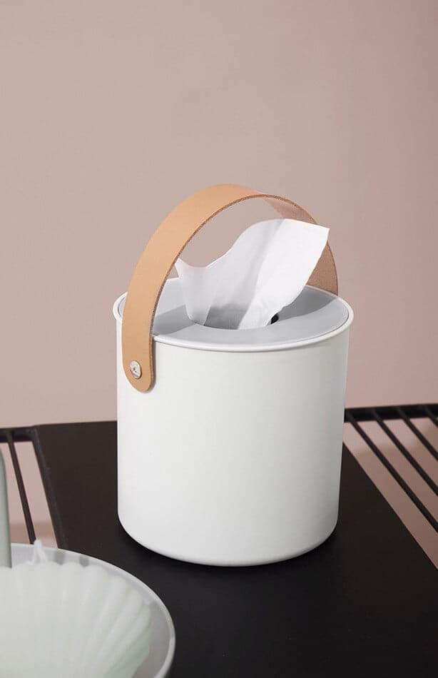 Simple Handle Tissue Box Feajoy