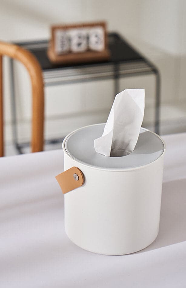 Simple Handle Tissue Box Feajoy