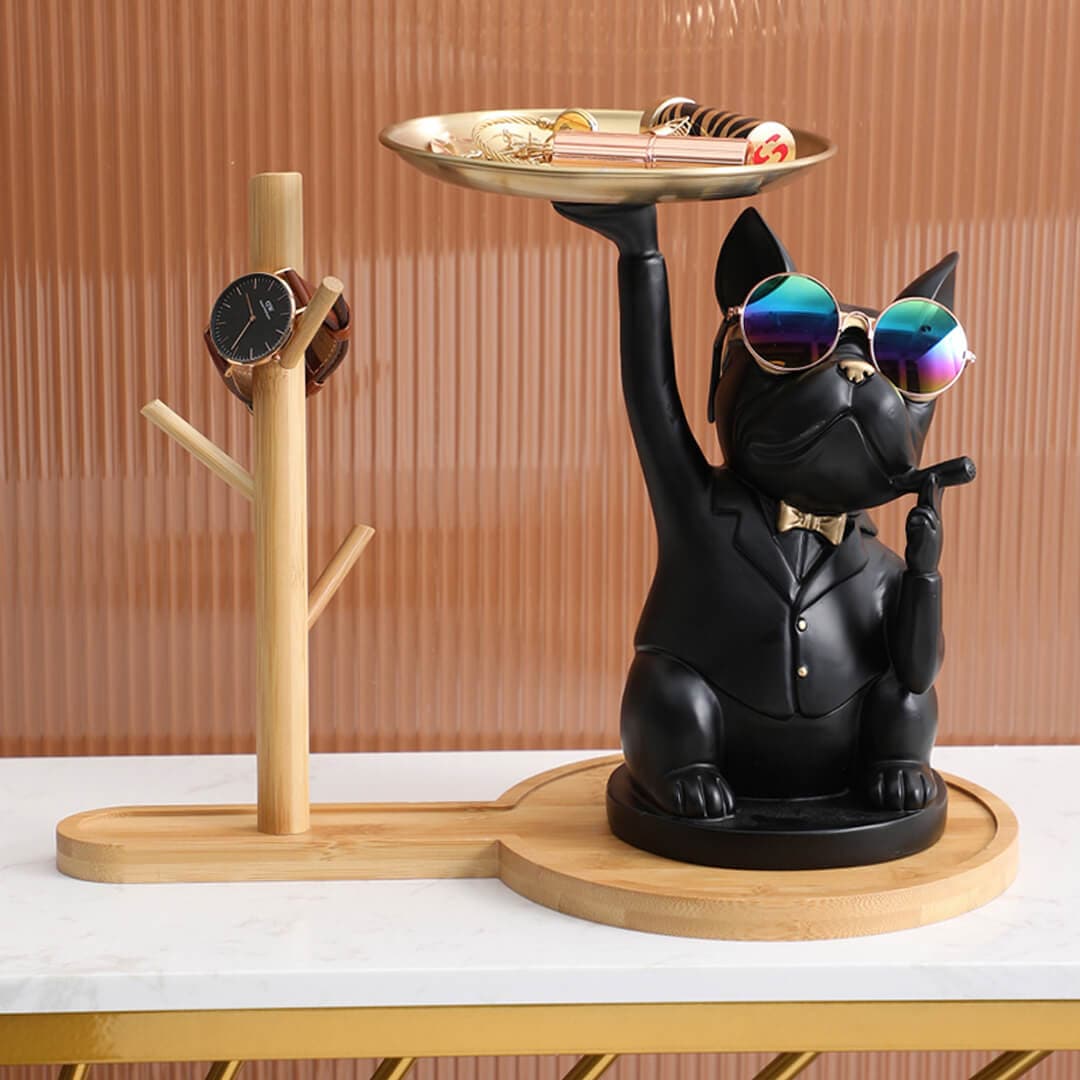 French Bulldog Desktop Tray Feajoy