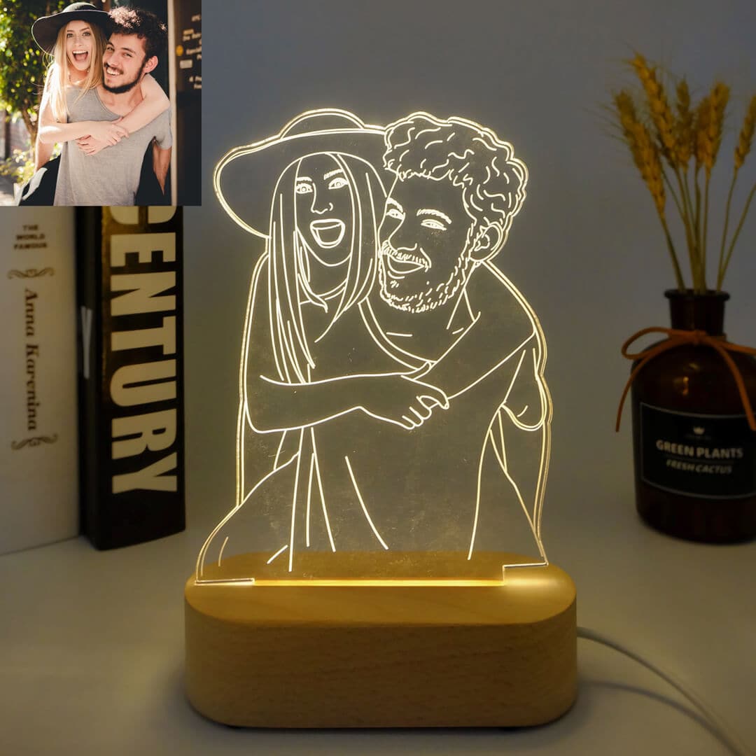 Custom Photo 3D Lamp dylinoshop