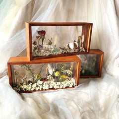 Dried Flower Bouquet with Frame-F-Best Gift for Her/Him Feajoy