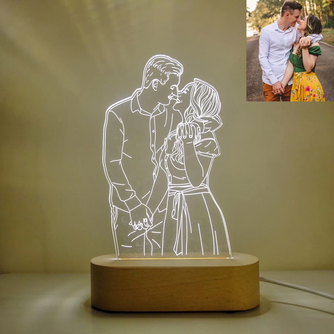 Custom Photo 3D Lamp dylinoshop