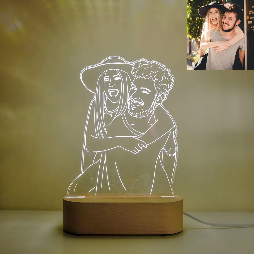 Custom Photo 3D Lamp dylinoshop