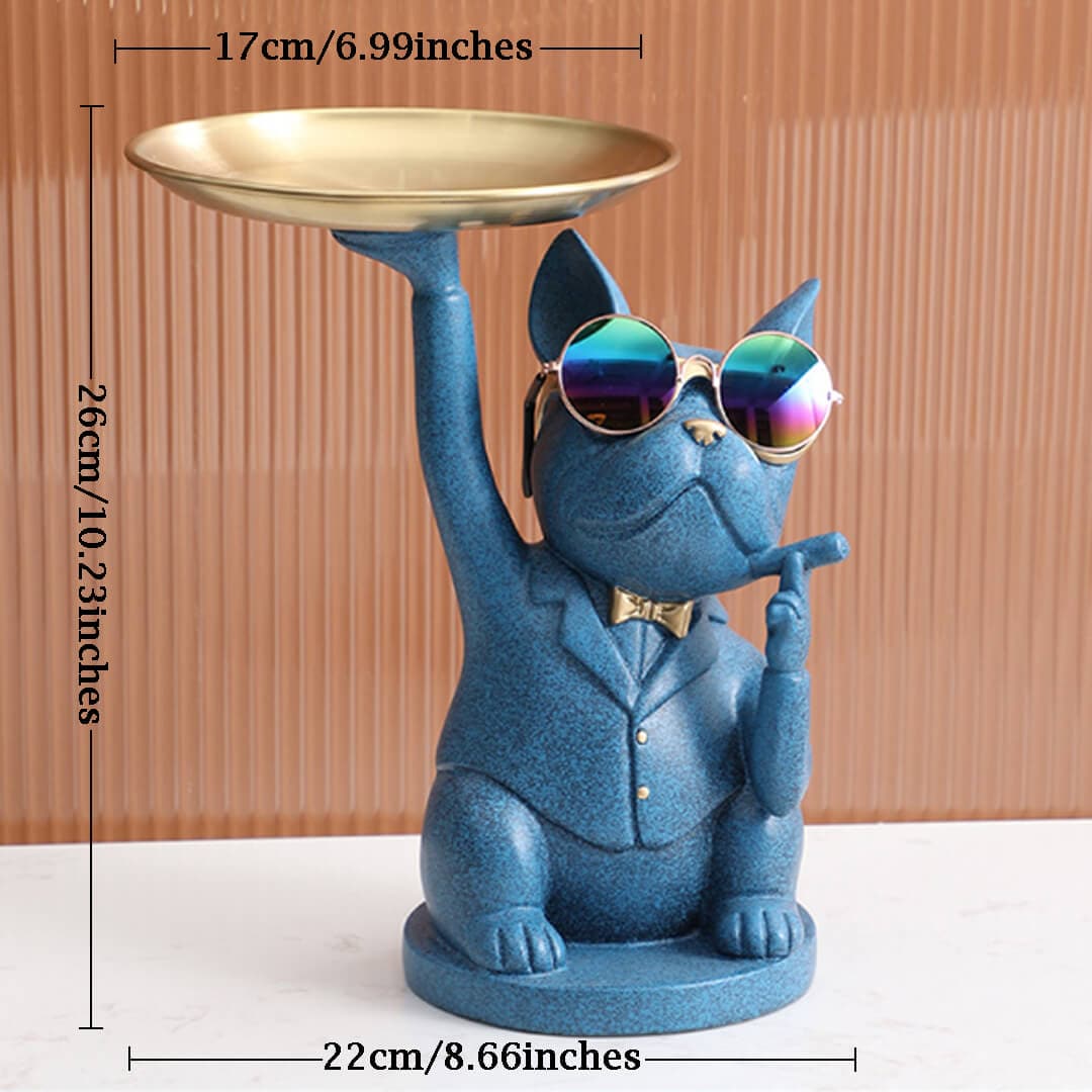 French Bulldog Desktop Tray Feajoy