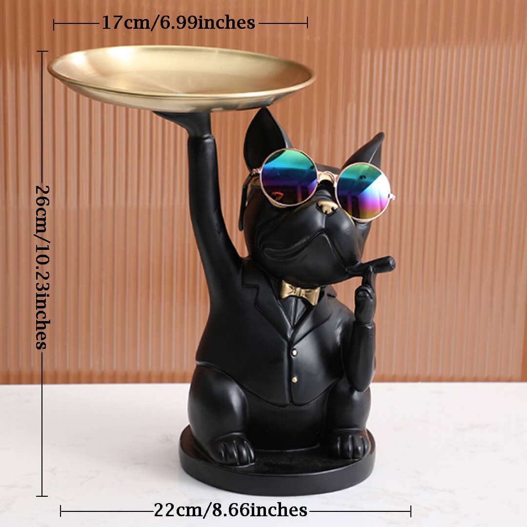 French Bulldog Desktop Tray Feajoy