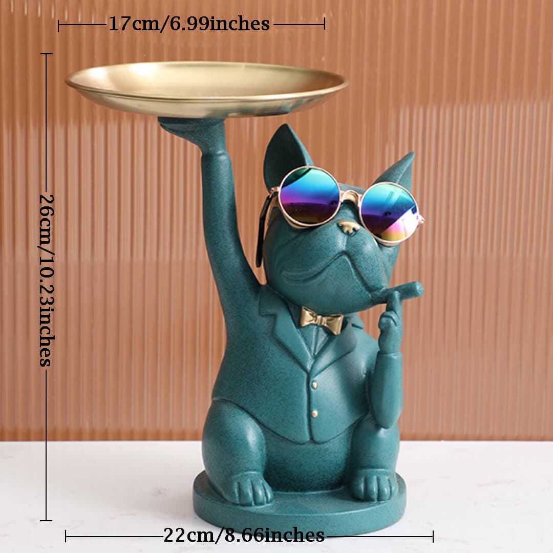 French Bulldog Desktop Tray Feajoy