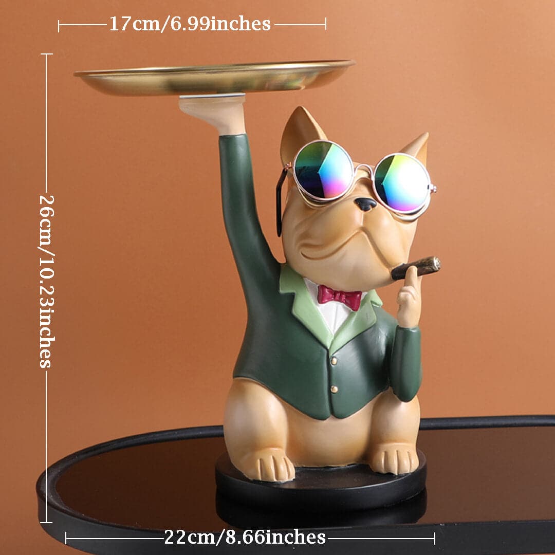 French Bulldog Desktop Tray Feajoy