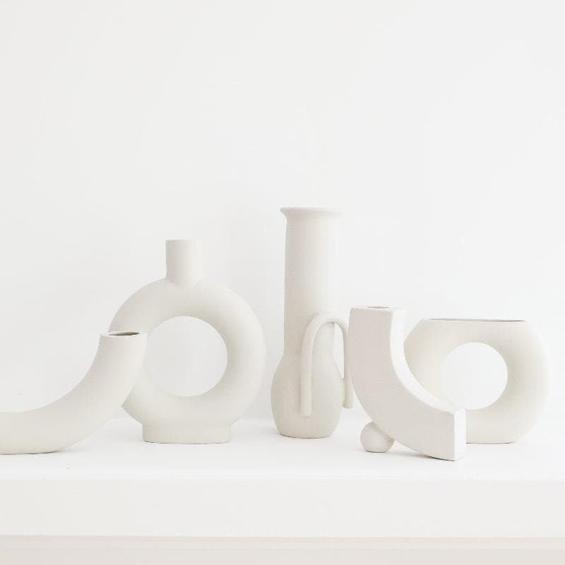 Minimalistic Ceramic Vase Feajoy