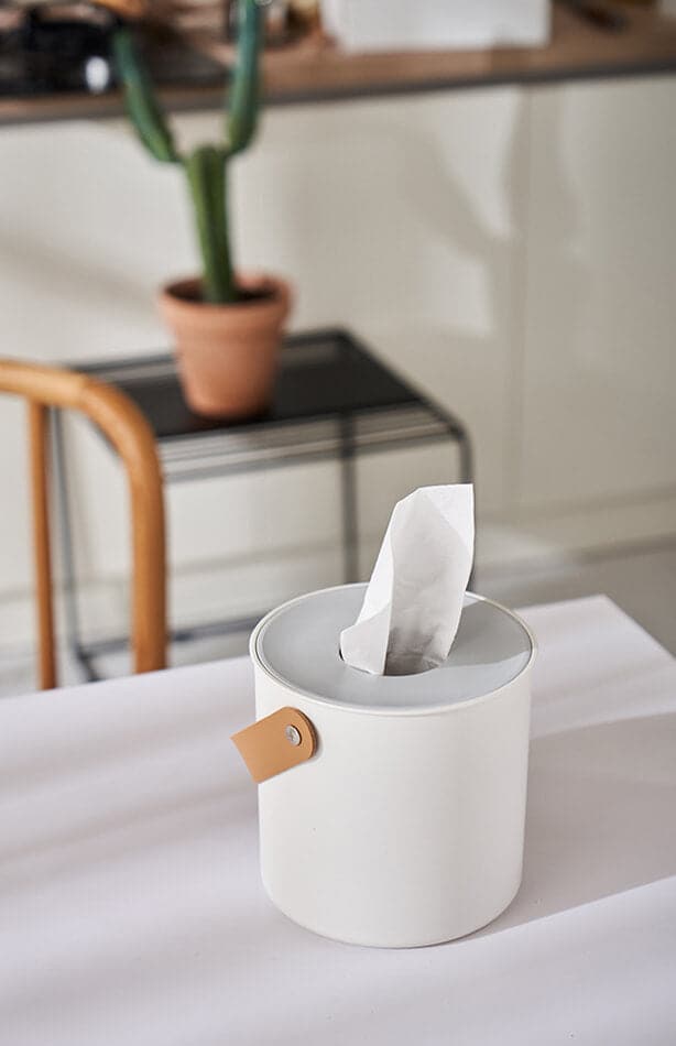 Simple Handle Tissue Box Feajoy