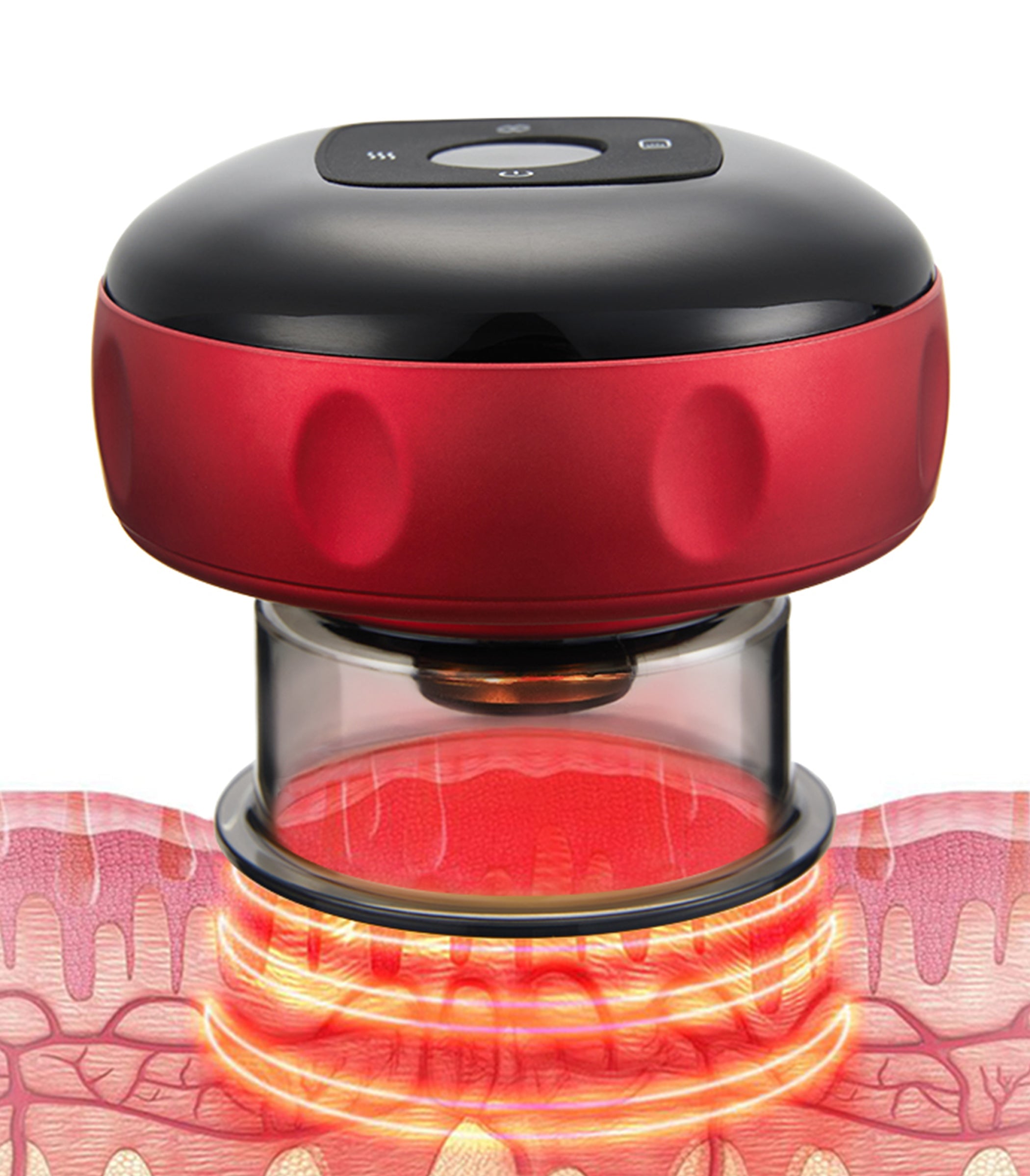 Smart Cupping Therapy Massager with Red Light Therapy dylinoshop