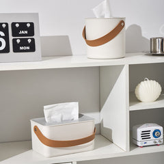 Simple Handle Tissue Box Feajoy