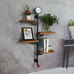 Retro industrial Style Multi-layer Rack Feajoy