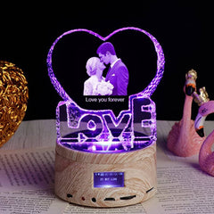 Crystal 3D Customized Music Box Gift dylinoshop