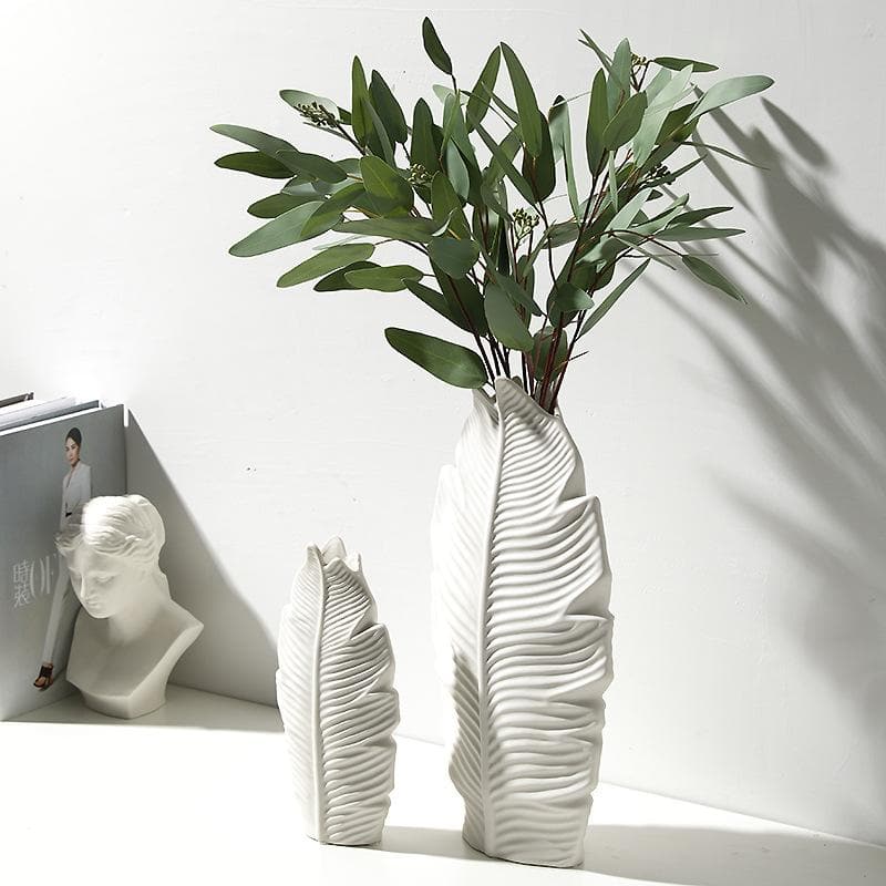 Leaf Shape Vase Feajoy