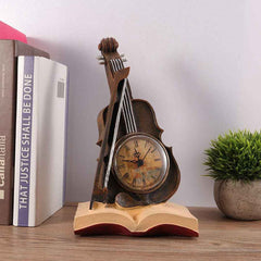 Vintage Violin Clock Feajoy