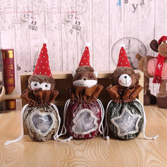 3Pcs Christmas Decoration Candy Bag dylinoshop