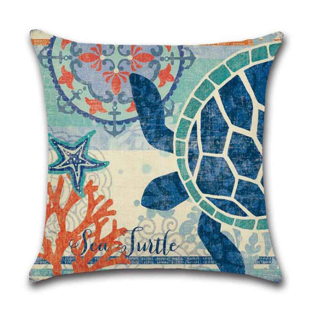 Sea Life Cushion Covers Feajoy