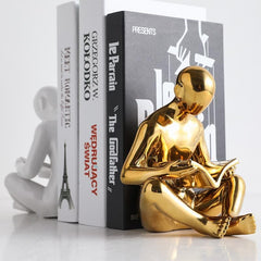 Reader Bookends A Pair (two crafts) feajoy