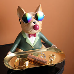 French Bulldog Desktop Tray Feajoy