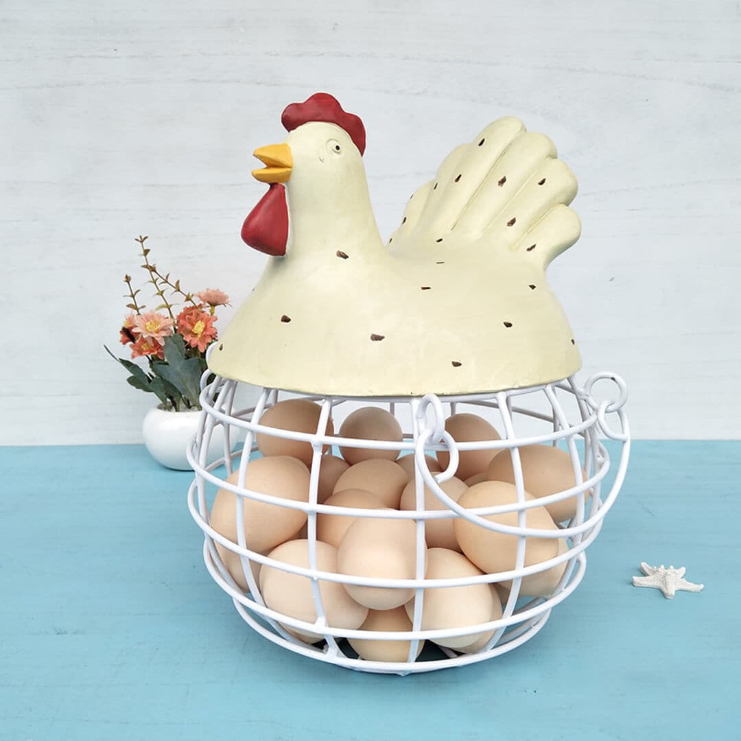 Egg Holder Hen Storage Basket dylinoshop