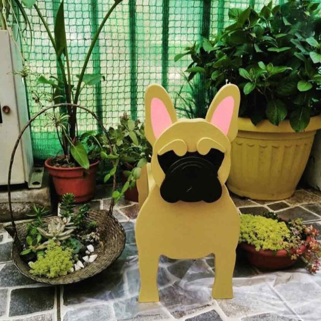 Dog Planter feajoy