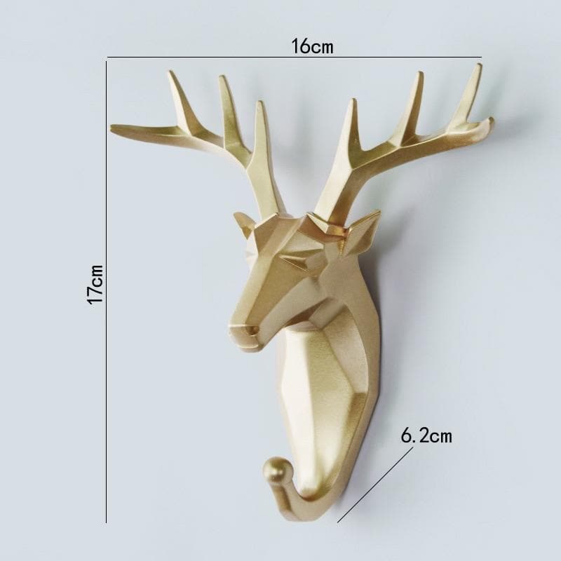 Geometric Wildlife Wall Hook Feajoy