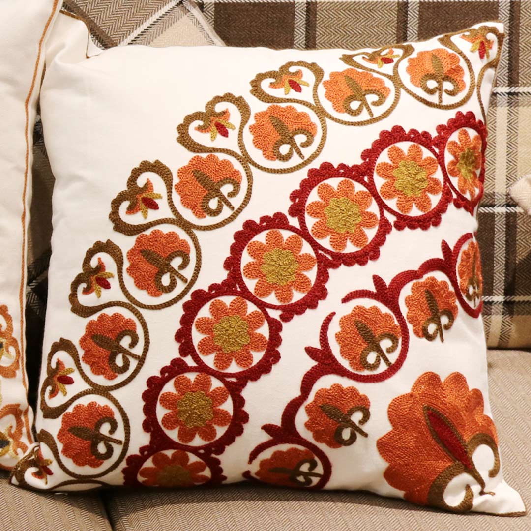 Embroidery Pillow Covers Feajoy