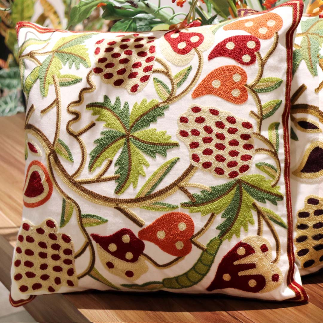 Embroidery Pillow Covers Feajoy