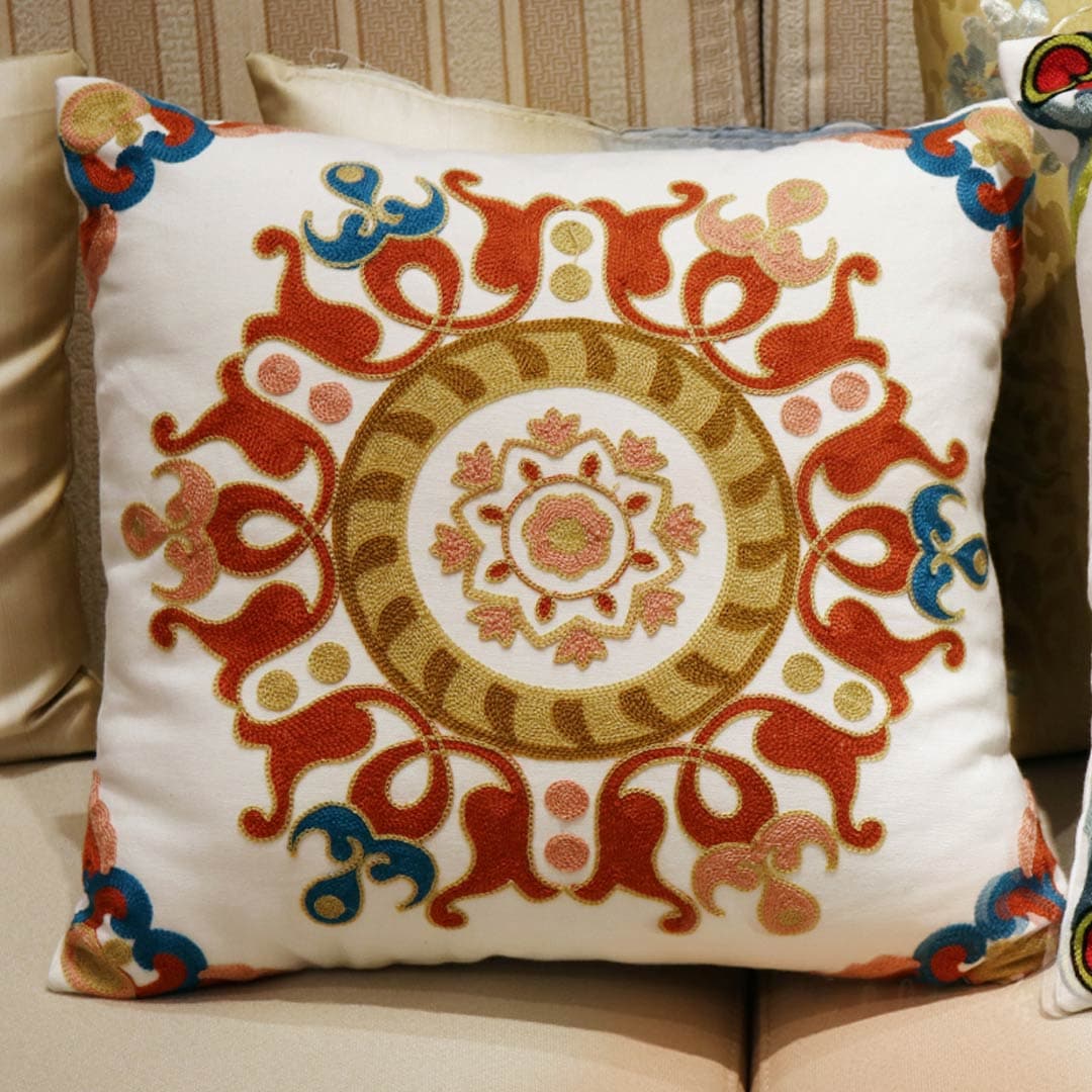 Embroidery Pillow Covers Feajoy