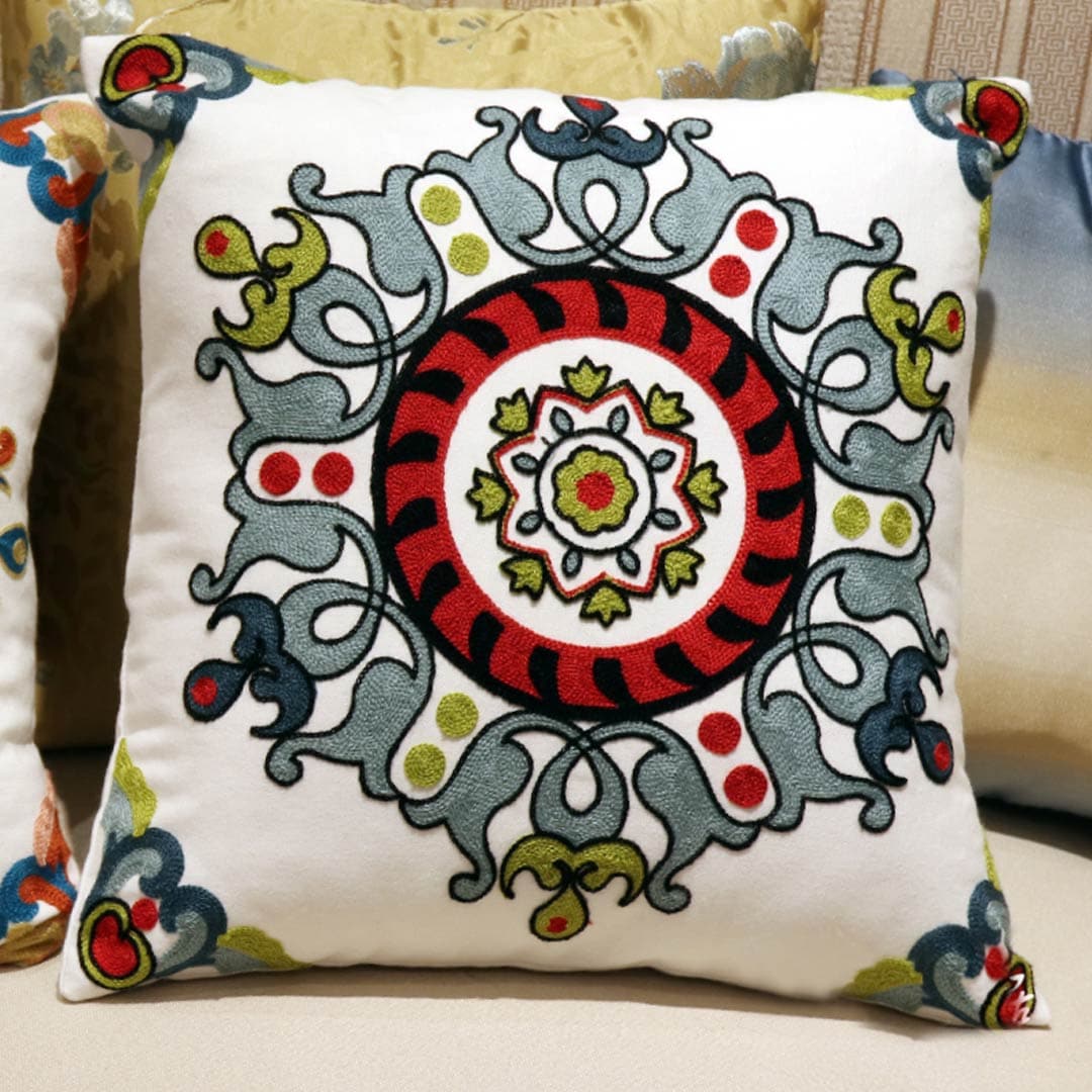 Embroidery Pillow Covers Feajoy