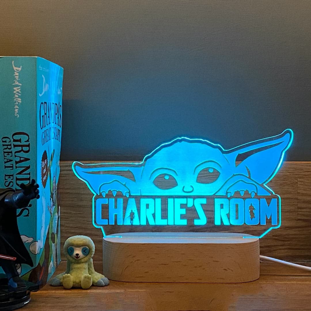 Jurassic World Personalized Night Light Feajoy