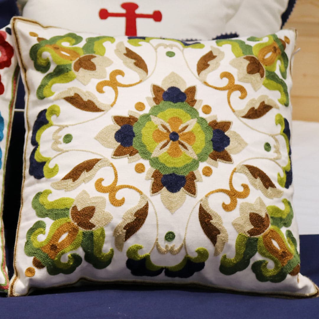 Embroidery Pillow Covers Feajoy