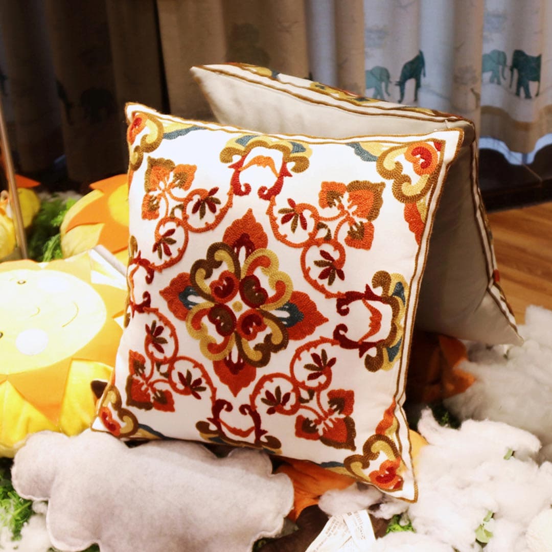 Embroidery Pillow Covers Feajoy