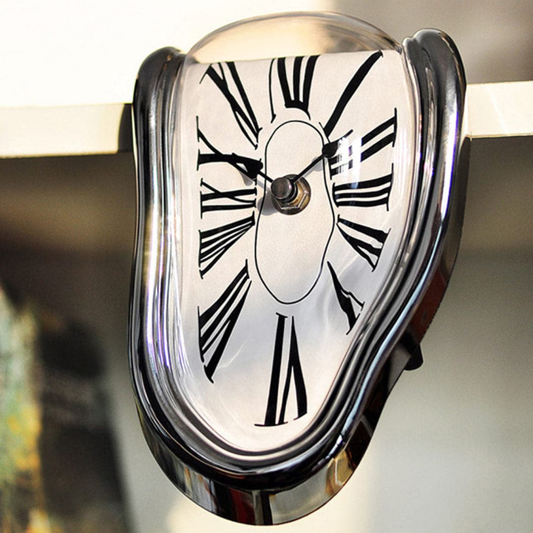 Twisted Clock Melting Clock Feajoy