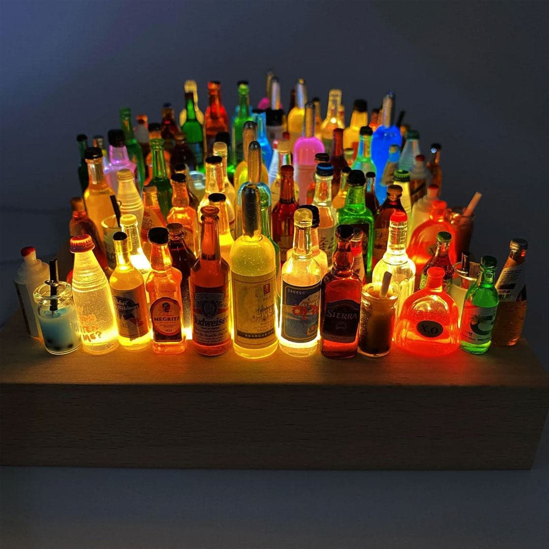 DIY Bottle Beer Wine Drinks Night Light Feajoy