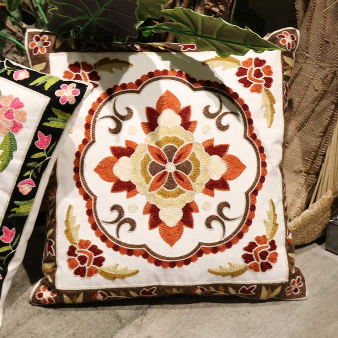 Embroidery Pillow Covers Feajoy