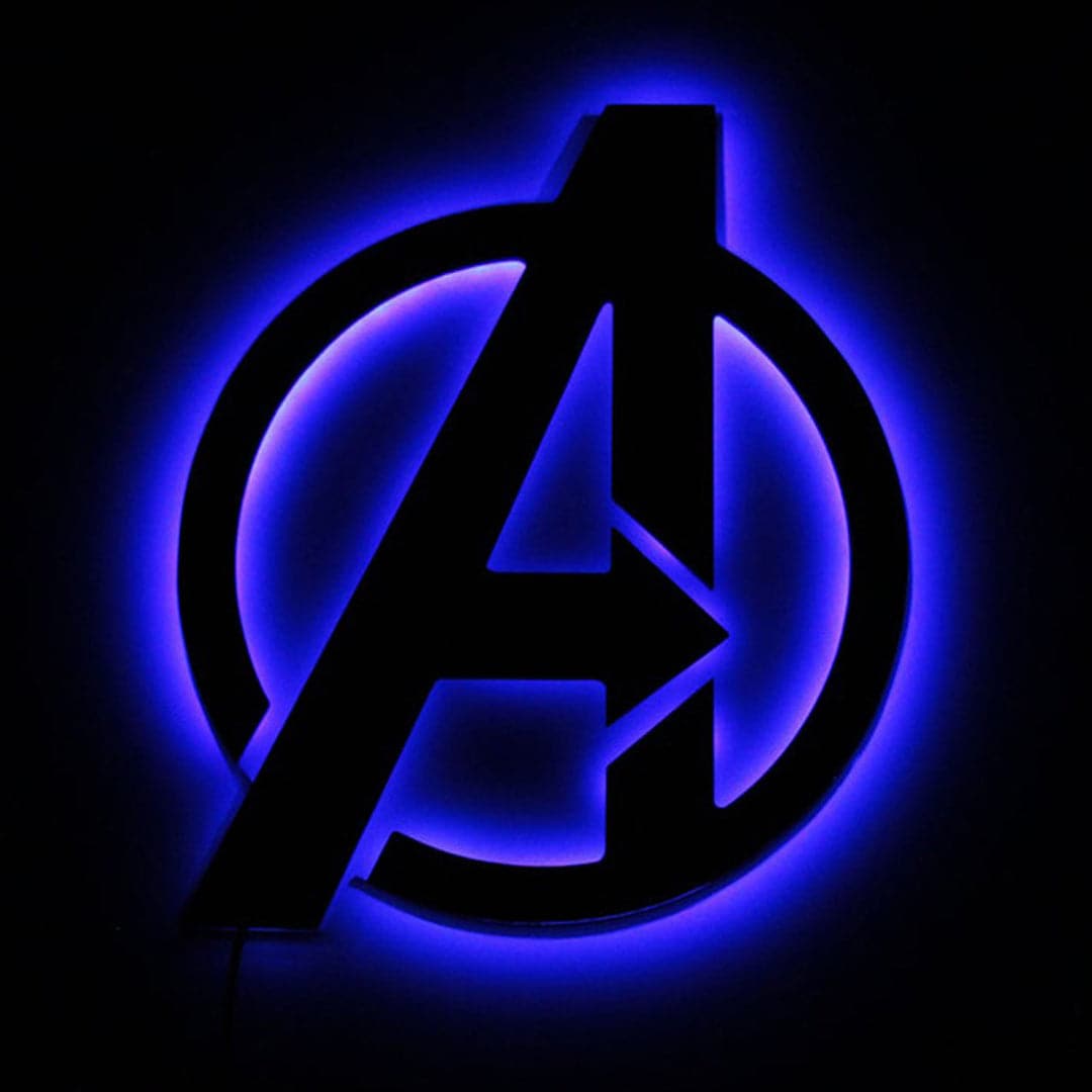 Avengers Led Sign dylinoshop