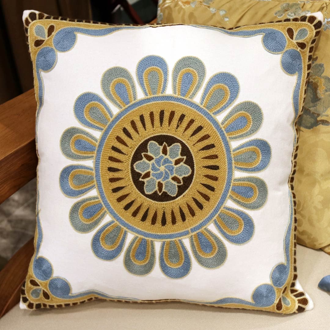 Embroidery Pillow Covers Feajoy