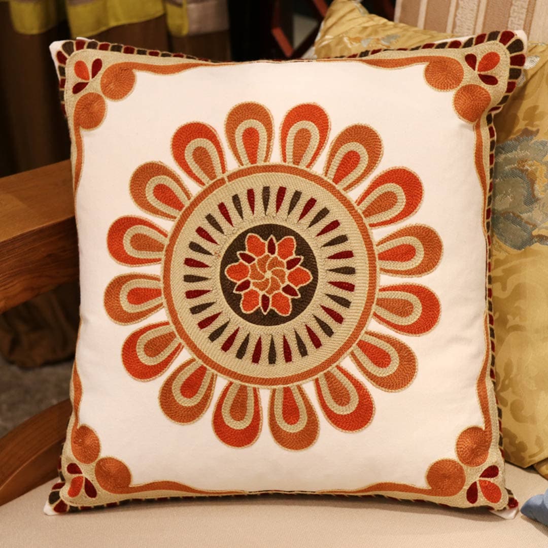 Embroidery Pillow Covers Feajoy