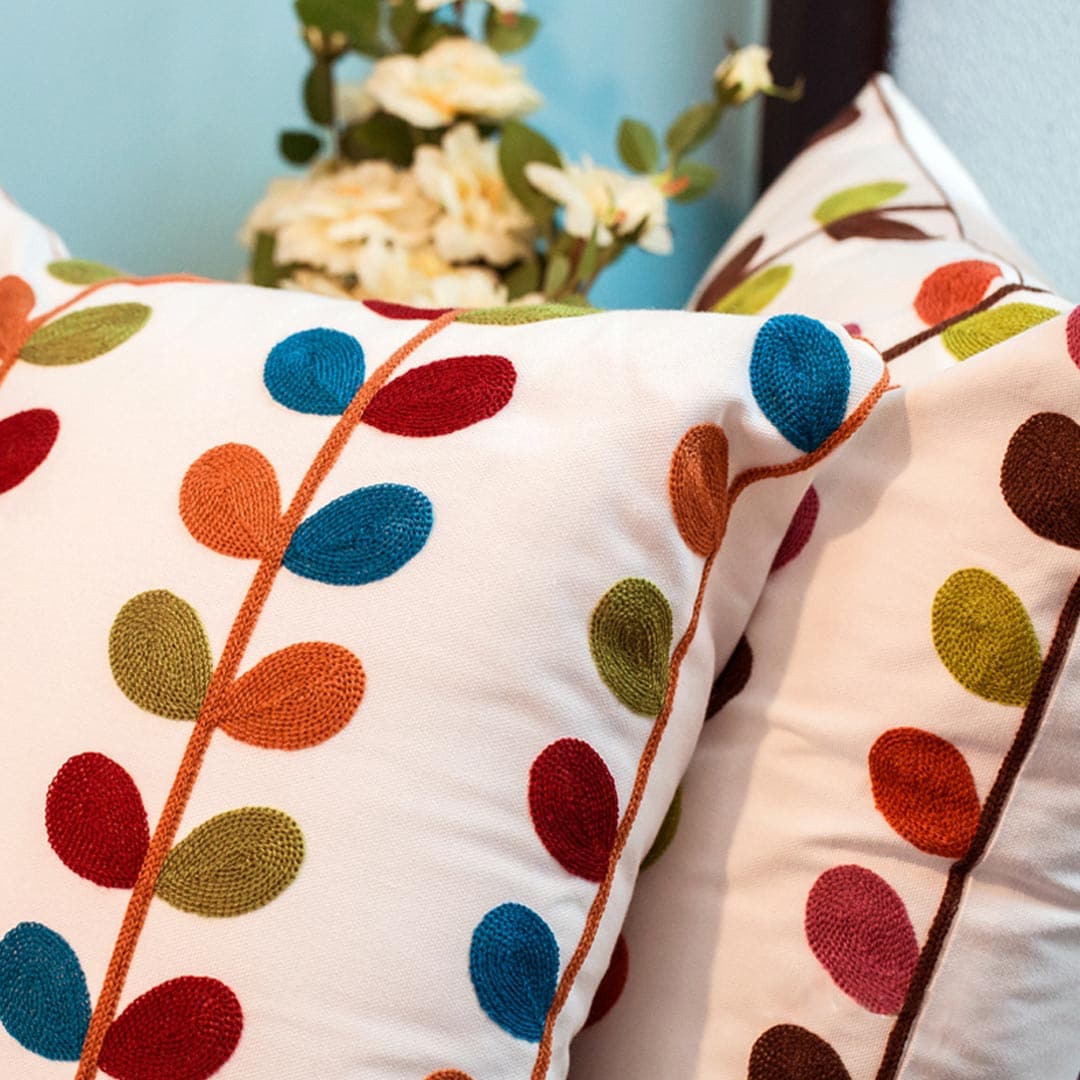 Embroidery Pillow Covers Feajoy