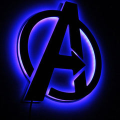 Avengers Led Sign dylinoshop